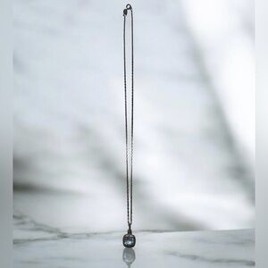 Elegant Sterling Silver Pendant Necklace